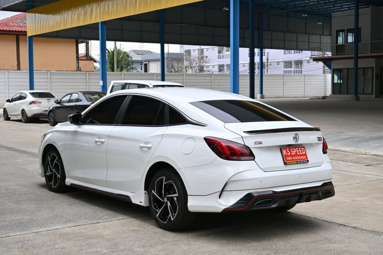 MG MG5 2022 1.5 X Sedan เบนซิน ไม่ติดแก๊ส เกียร์อัตโนมัติ ขาว รูปที่ 3