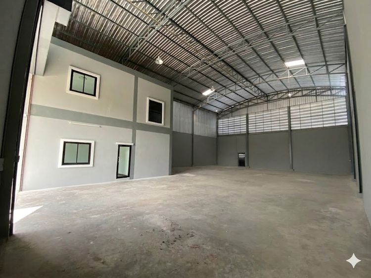 ให้เช่า ขาย โรงงาน โกดัง ออฟฟิศ 2 ชั้น โครงการทรัพย์รุ่งเรือง ( คอกกระบือ ) ขนาดพื้นที่รวม 680 ตร.ม. ทำโรงงานได้ แถวคอกกระบือ จังหวัดสมุทรสา รูปที่ 4