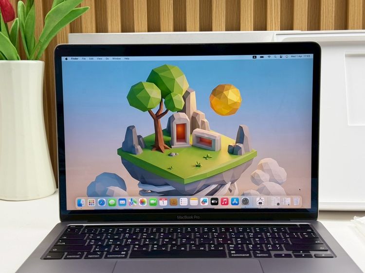 MacBook Pro (13.3-inch,2020 Two Thunderbolt 3 ports) Ram8GB SSD256GB SpaceGray  รูปที่ 4