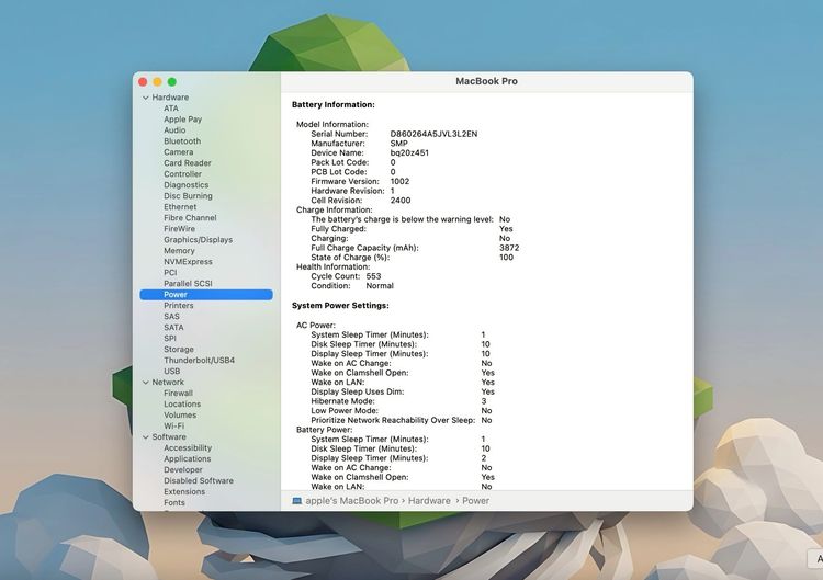 MacBook Pro (13.3-inch,2020 Two Thunderbolt 3 ports) Ram8GB SSD256GB SpaceGray  รูปที่ 14