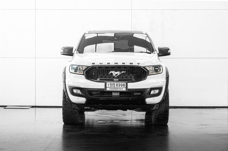 Ford Everest 2020 2.0 Titanium Plus 4WD Utility-car ดีเซล ไม่ติดแก๊ส เกียร์อัตโนมัติ ขาว รูปที่ 3