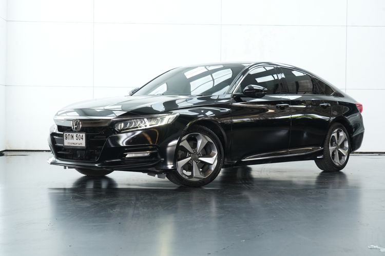 Honda Accord 2019 2.0 Hybrid Tech Sedan เบนซิน ไม่ติดแก๊ส เกียร์อัตโนมัติ ดำ
