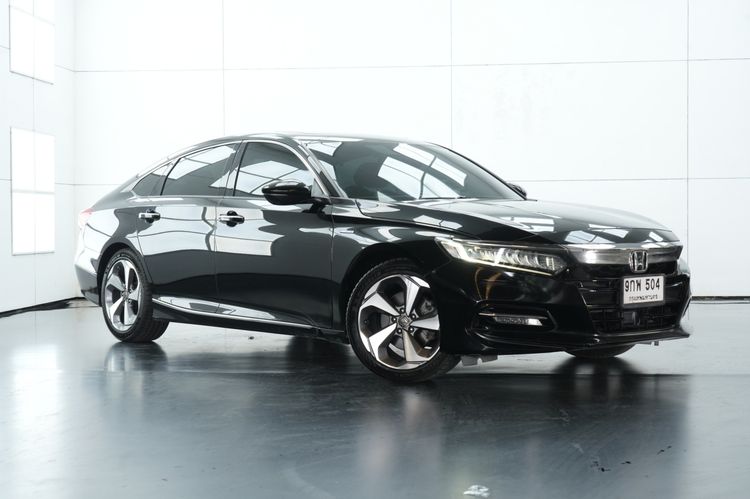 Honda Accord 2019 2.0 Hybrid Tech Sedan เบนซิน ไม่ติดแก๊ส เกียร์อัตโนมัติ ดำ รูปที่ 2