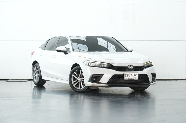 Honda Civic 2021 1.5 EL+ Sedan เบนซิน ไม่ติดแก๊ส เกียร์อัตโนมัติ ขาว รูปที่ 2