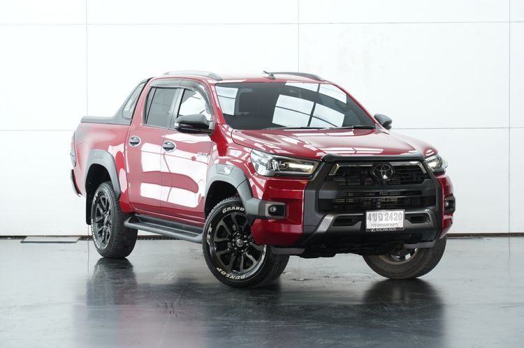 Toyota Hilux Revo 2023 2.4 Prerunner G Rocco Pickup ดีเซล ไม่ติดแก๊ส เกียร์อัตโนมัติ แดง รูปที่ 2
