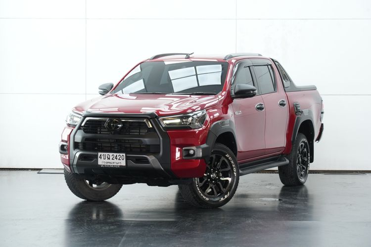 Toyota Hilux Revo 2023 2.4 Prerunner G Rocco Pickup ดีเซล ไม่ติดแก๊ส เกียร์อัตโนมัติ แดง