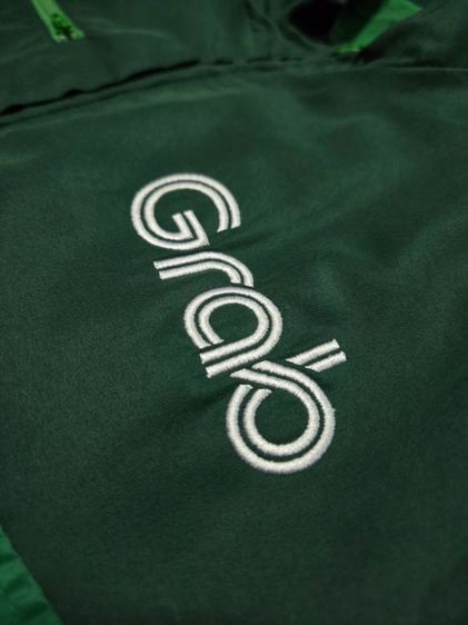 เสื้อแจ็คเก็ตแกร็บ(Grab) รุ่นแรก V.1 Size M ของเก่าเก็บปี 2022 เลิกผลิตแล้ว รูปที่ 7