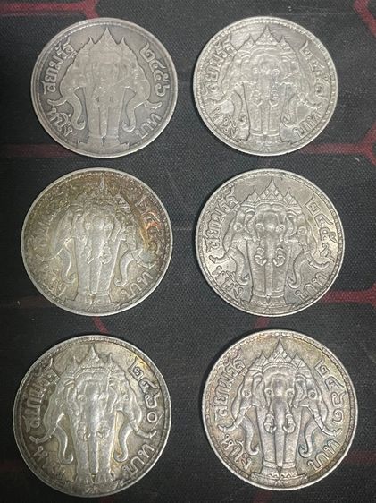 เหรียญ 1 บาทรัชกาลที่  6 รูปที่ 3