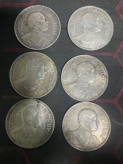 เหรียญ 1 บาทรัชกาลที่  6 รูปที่ 2