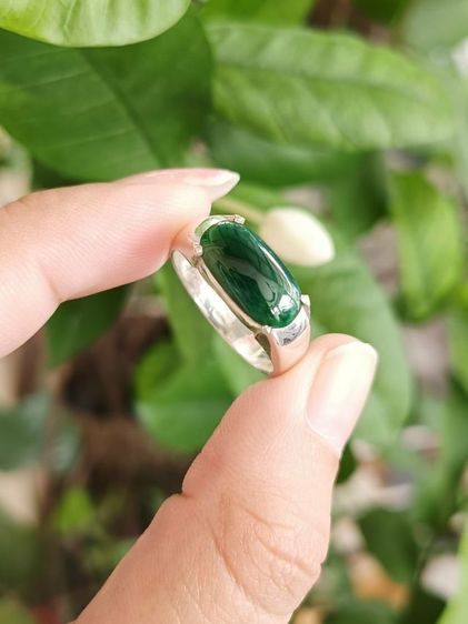 แหวนหยกแท้ JADEITE TYPE A รูปที่ 3