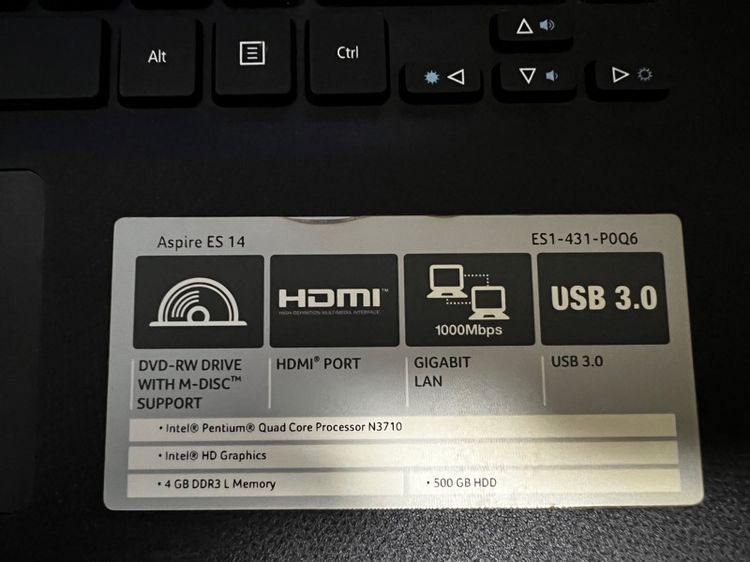 โน๊ตบุ๊ค ACER รูปที่ 3