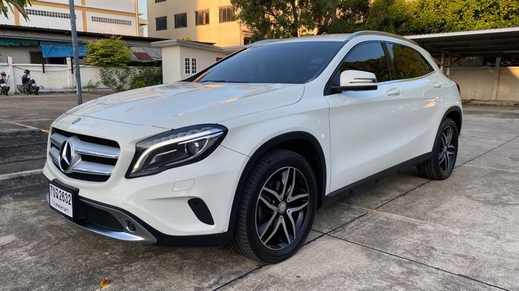Mercedes-Benz GLA-Class 2016 GLA200 Utility-car เบนซิน ไม่ติดแก๊ส เกียร์อัตโนมัติ ขาว รูปที่ 3