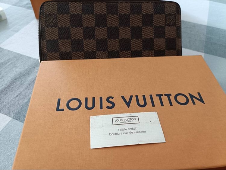 ไม่ระบุ น้ำตาล อื่นๆ Louis Fontiane กระเป๋าสตางค์แบรนด์เนม หลุย์ของแท้