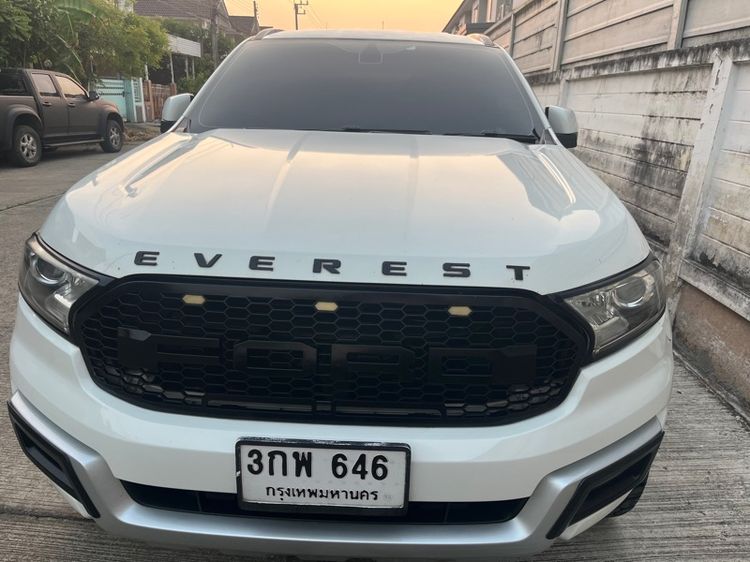 Ford Everest 2016 2.2 Titanium ดีเซล เกียร์อัตโนมัติ ขาว รูปที่ 2