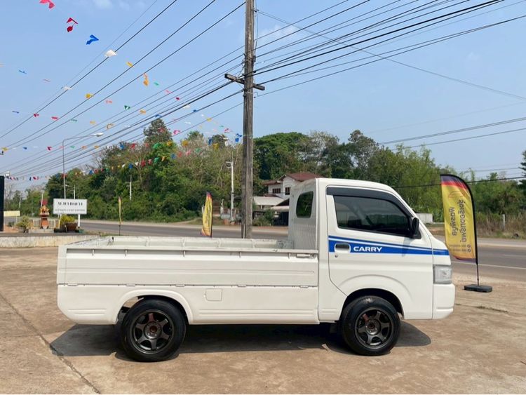 Suzuki Carry 2022 1.5 Pickup เบนซิน ไม่ติดแก๊ส เกียร์ธรรมดา ขาว รูปที่ 4