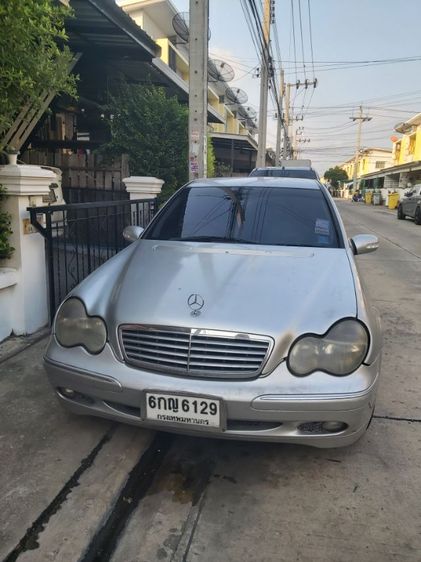 Mercedes-Benz C-Class 2003 C180 Sedan เบนซิน ไม่ติดแก๊ส เกียร์อัตโนมัติ บรอนซ์เงิน รูปที่ 3