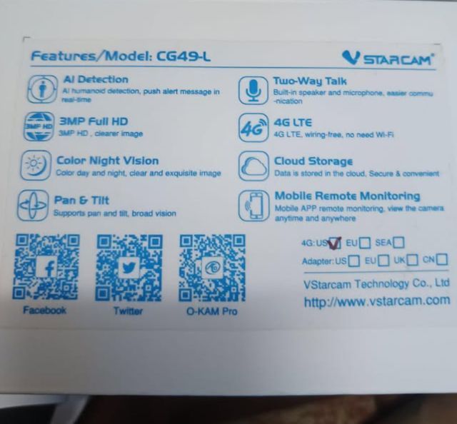 กล้องวงจรปิด Vstarcam (ใส่ซิม) รูปที่ 5