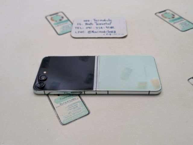ขาย เทิร์น Samsung Galaxy Z Flip 5 Mint 256 GB เครื่องนอก 2 ซิม เมนูไทย สภาพสวย อุปกรณ์ครบยกกล่อง เพียง 6,590 บาท เท่านั้น ครับ รูปที่ 6