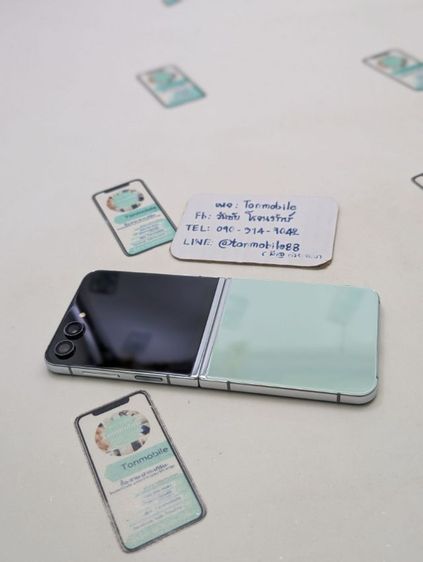 ขาย เทิร์น Samsung Galaxy Z Flip 5 Mint 256 GB เครื่องนอก 2 ซิม เมนูไทย สภาพสวย อุปกรณ์ครบยกกล่อง เพียง 6,590 บาท เท่านั้น ครับ รูปที่ 4