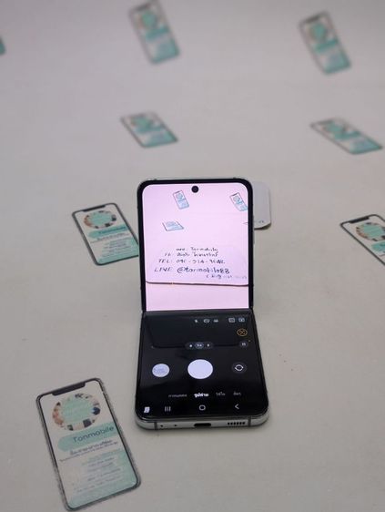 ขาย เทิร์น Samsung Galaxy Z Flip 5 Mint 256 GB เครื่องนอก 2 ซิม เมนูไทย สภาพสวย อุปกรณ์ครบยกกล่อง เพียง 6,590 บาท เท่านั้น ครับ รูปที่ 5