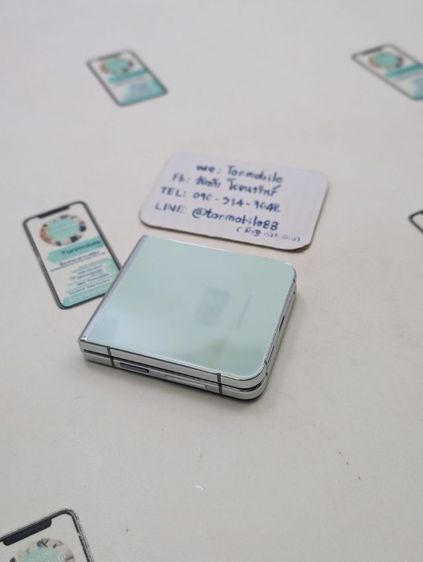 ขาย เทิร์น Samsung Galaxy Z Flip 5 Mint 256 GB เครื่องนอก 2 ซิม เมนูไทย สภาพสวย อุปกรณ์ครบยกกล่อง เพียง 6,590 บาท เท่านั้น ครับ รูปที่ 3