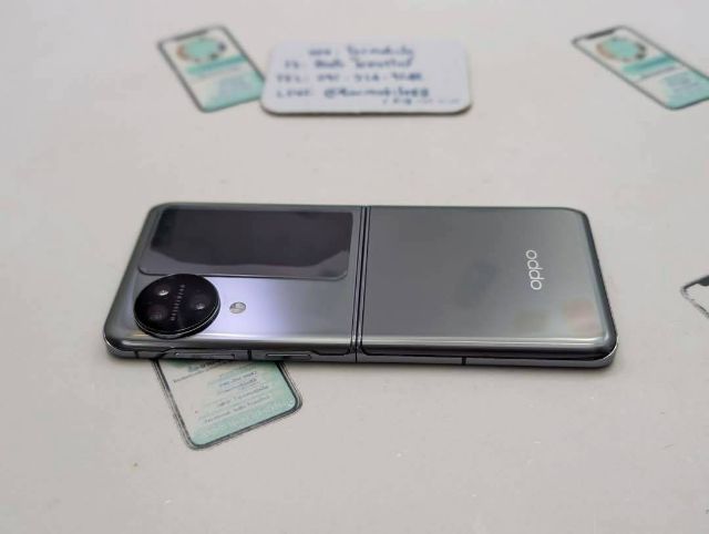 ขาย เทิร์น Oppo Find N3 Flip Ram 12 Rom 256 ศูนย์ไทย สภาพสวย อุปกรณ์ครบยกกล่อง เพียง 6,990 บาท เท่านั้น ครับ  รูปที่ 5