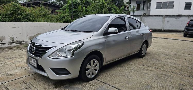 Nissan Almera 2019 1.2 E Sedan เบนซิน ไม่ติดแก๊ส เกียร์อัตโนมัติ เทา รูปที่ 4