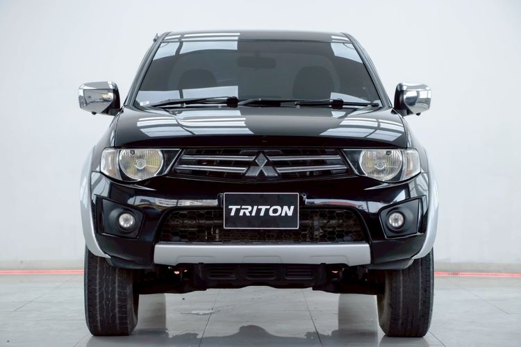 Mitsubishi Triton 2012 2.4 GLS Limited Plus Pickup ดีเซล ไม่ติดแก๊ส เกียร์ธรรมดา ดำ รูปที่ 4