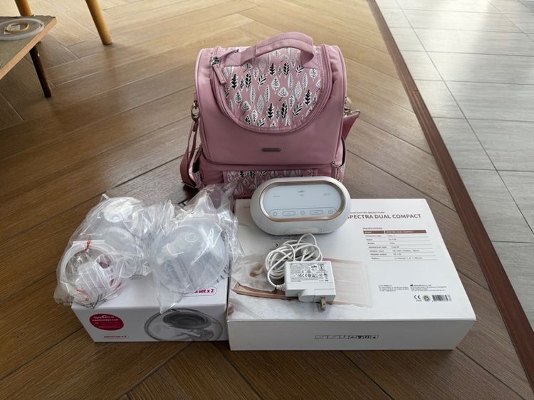 เครื่องปั้มนม spectra สภาพเหมือนใหม่ ใช้งานน้อย