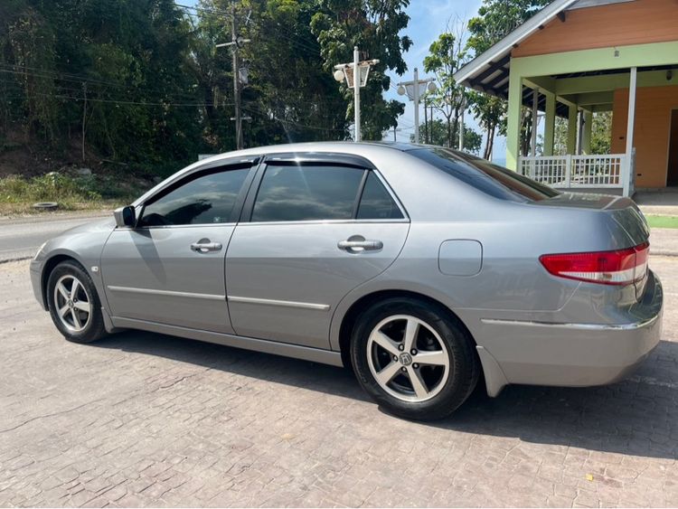 Honda Accord 2005 2.4 S i-VTEC Sedan เบนซิน ไม่ติดแก๊ส เกียร์อัตโนมัติ เทา รูปที่ 4