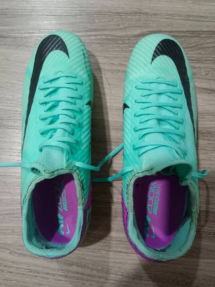 ขายรองเท้าสตั๊ด Size 43 ยี่ห้อไนกี้ Air Zoom Mercurial สีเขียว สภาพใหม่มาก