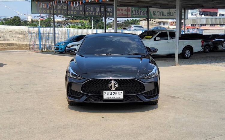 MG MG5 2021 1.5 X Sedan เบนซิน ไม่ติดแก๊ส เกียร์อัตโนมัติ ดำ รูปที่ 2