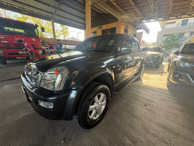Isuzu D-MAX 2003 3.0 LS 4WD Pickup ดีเซล ไม่ติดแก๊ส เกียร์ธรรมดา ดำ รูปที่ 3