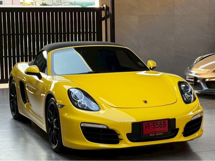 Porsche Boxster 2015 2.7 PDK Sedan เบนซิน ไม่ติดแก๊ส เกียร์อัตโนมัติ เหลือง รูปที่ 2