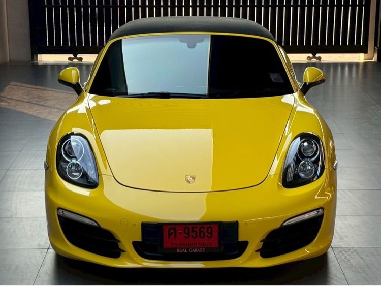 Porsche Boxster 2015 2.7 PDK Sedan เบนซิน ไม่ติดแก๊ส เกียร์อัตโนมัติ เหลือง รูปที่ 3