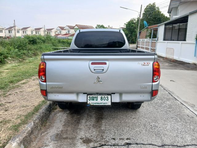Mitsubishi Triton 2012 2.5 Plus GLS VG Turbo Pickup ดีเซล ไม่ติดแก๊ส เกียร์ธรรมดา เทา รูปที่ 3