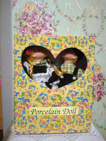 ตุ๊กตาหน้ากระเบื้องเซตคู่ รูปที่ 4