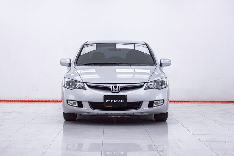 Honda Civic 2007 1.8 S i-VTEC Sedan เบนซิน ไม่ติดแก๊ส เกียร์อัตโนมัติ เทา รูปที่ 4