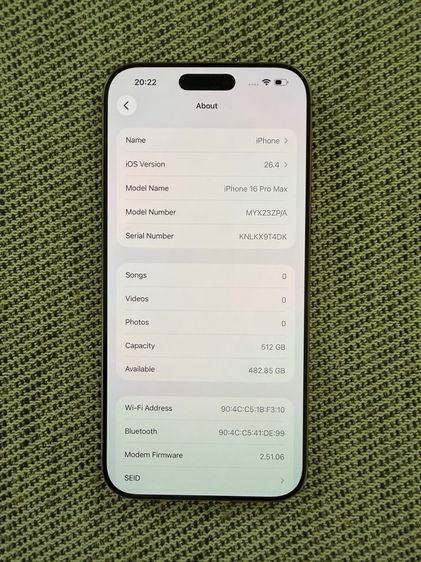 iPhone 16 Pro Max 512GB Desert Titanium รูปที่ 4