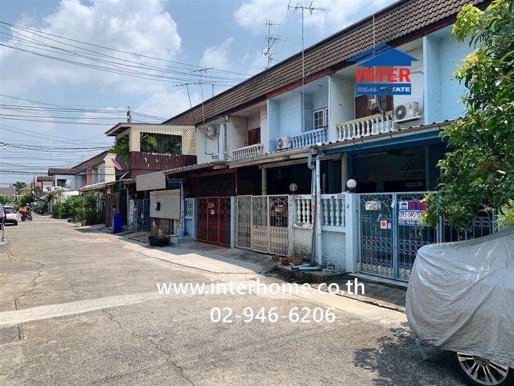 ทาวน์เฮ้าส์ 2 ชั้น 18 ตร.ว. หมู่บ้านสินทรัพย์นคร ใกล้มหาวิทยาลัยนอร์ทกรุงเทพ วิทยาเขตสะพานใหม่ ถนนเทพรักษ์ ถนนพหลโยธิน เขตบางเขน กรุงเทพ รูปที่ 2