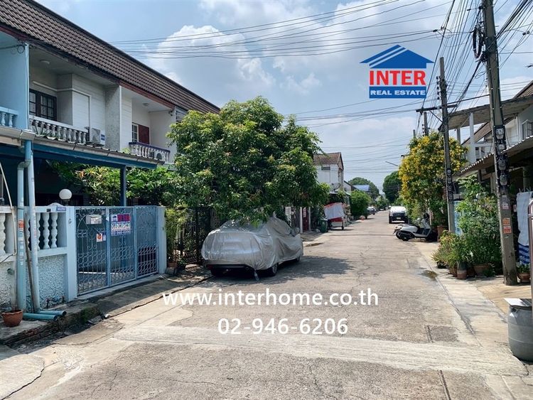 ทาวน์เฮ้าส์ 2 ชั้น 18 ตร.ว. หมู่บ้านสินทรัพย์นคร ใกล้มหาวิทยาลัยนอร์ทกรุงเทพ วิทยาเขตสะพานใหม่ ถนนเทพรักษ์ ถนนพหลโยธิน เขตบางเขน กรุงเทพ