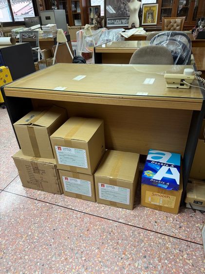 โต๊ะทำงาน กระจก รูปที่ 2