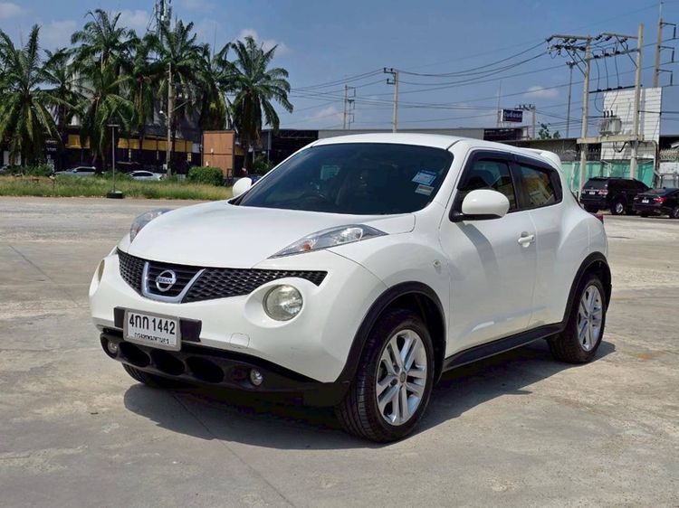 Nissan Juke 2015 1.6 V เบนซิน ไม่ติดแก๊ส เกียร์อัตโนมัติ ขาว รูปที่ 3