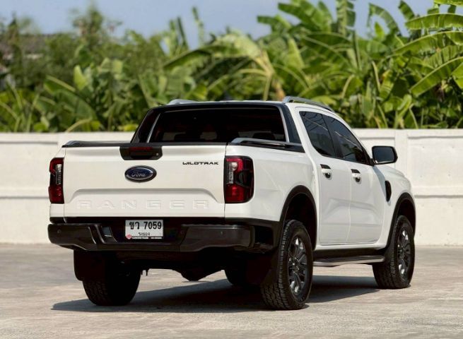 Ford Ranger 2022 2.0 Hi-Rider Wildtrak ดีเซล เกียร์อัตโนมัติ ขาว รูปที่ 4