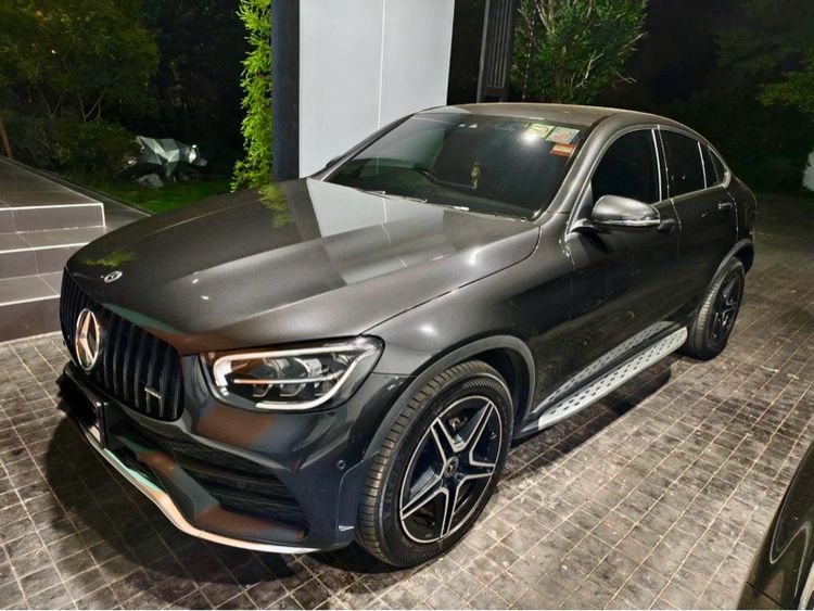 Mercedes-Benz GLC-Class 2021 GLC220 ดีเซล ไม่ติดแก๊ส เกียร์อัตโนมัติ เทา รูปที่ 3