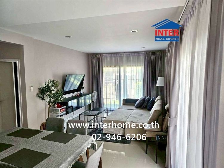 บ้านเเฝด 2 ชั้น 38.6 ตร.ว. หมู่บ้านเดอะแพลนท์รังสิต คลอง4-วงแหวน ถนนรังสิต-นครนายก ถนนวงแหวนรอบนอกฝั่งตะวันออก คลองหลวง ปทุมธานี รูปที่ 2