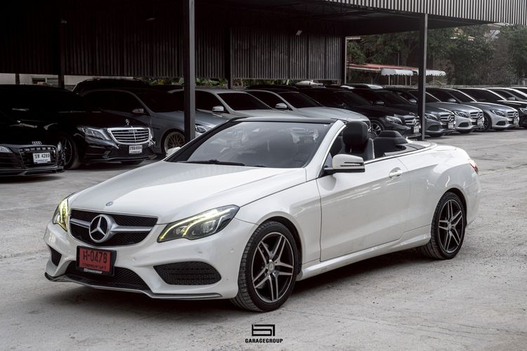 รถ Mercedes-Benz E-Class E200 สี ขาว