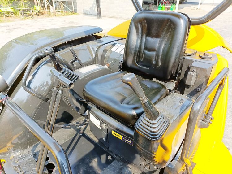  รถขุด แบคโฮ  Komatsu PC40MR  ขนาด 4 ตัน   คอนโทรลน้ำมัน ปั๊มนิ้ว แทรคยาง มีไลน์ไปป์ปิ้ง รูปที่ 18