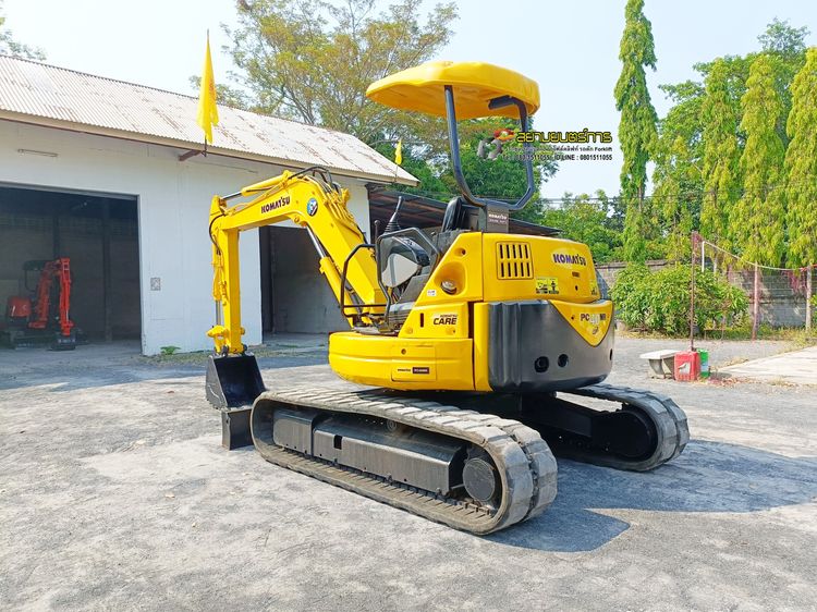  รถขุด แบคโฮ  Komatsu PC40MR  ขนาด 4 ตัน   คอนโทรลน้ำมัน ปั๊มนิ้ว แทรคยาง มีไลน์ไปป์ปิ้ง รูปที่ 3