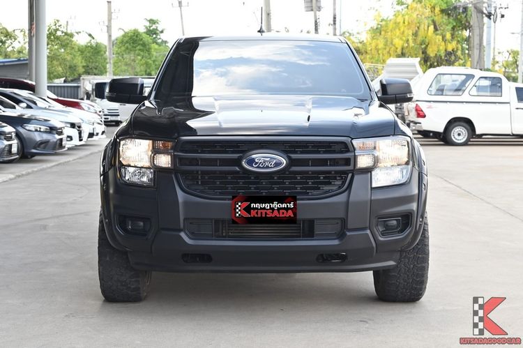 Ford Ranger 2023 2.0 XL 4WD Pickup ดีเซล ไม่ติดแก๊ส เกียร์ธรรมดา ดำ รูปที่ 2